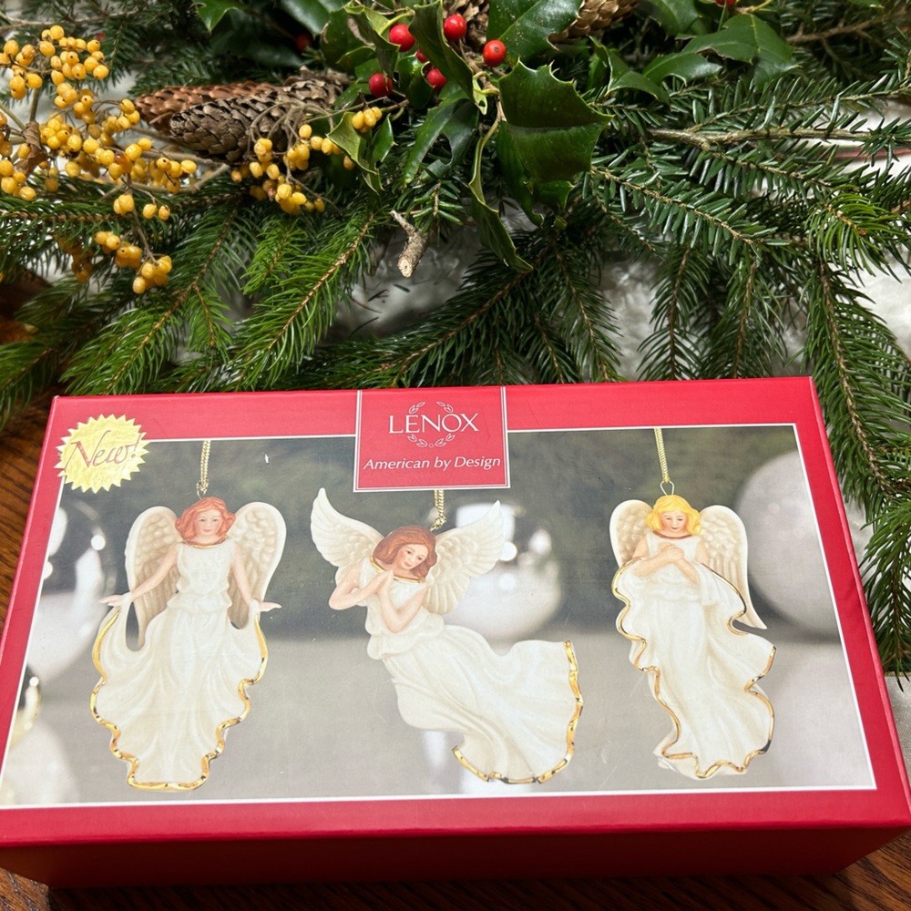 Lenox Heavenly Angels, set of 3 ornaments